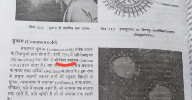 Intermediate book of Jantu-science, written by Dr. Ramesh Gupta. Mentioned the medicine of #CoronaVirus on page 1072 Fact Check | Technotok